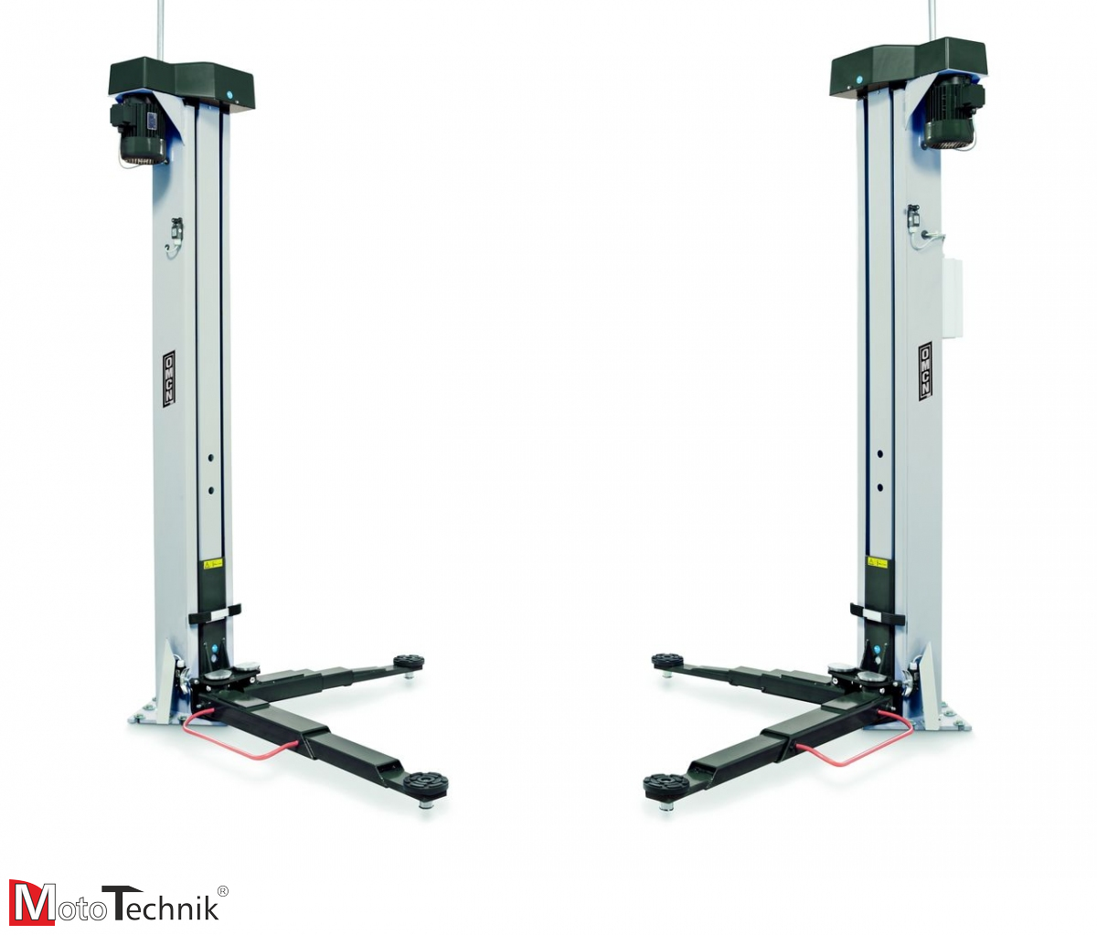 Podnośnik śrubowy dwukolumnowy OMCN 199/GK-LE