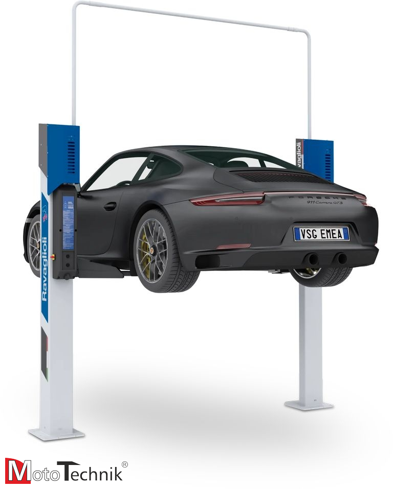 Podnośnik śrubowy dwukolumnowy RAVAGLIOLI KPX32ER (e-set)