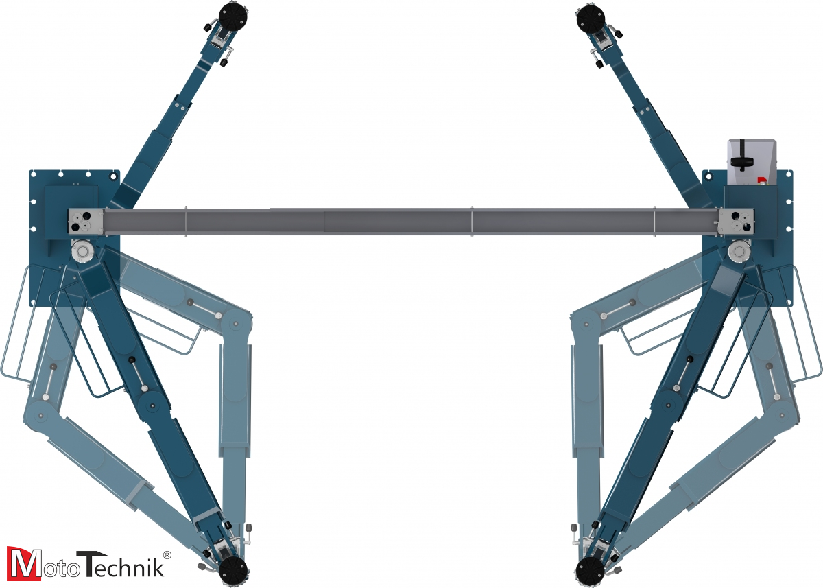 Podnośnik hydr. dwukolumnowy NUSSBAUM Power Lift HF 3S 3500 OTTO MM (MiniMax)