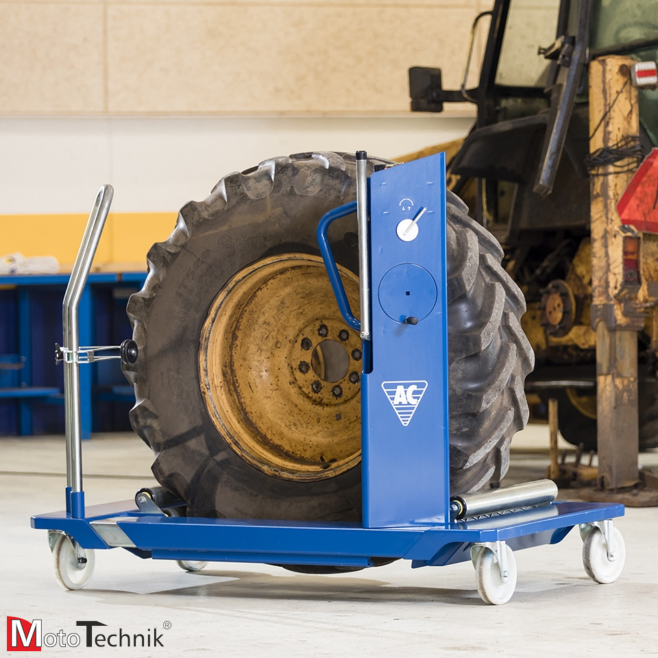 AC-HYDRAULIC - Hydrauliczny wózek do dużych kół WT1500NT-B - max. 1500 kg