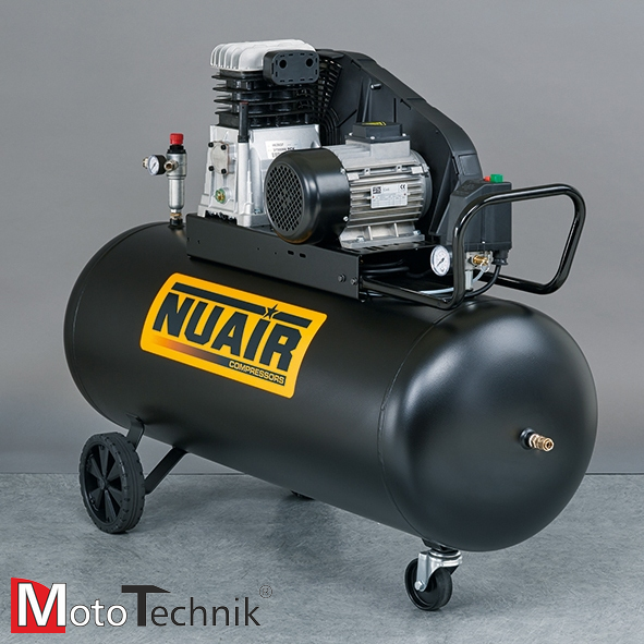 NUAIR B3800B/200 CT4 Kompresor tłokowy (3,0 kW; 100L) 36FA601NUB036