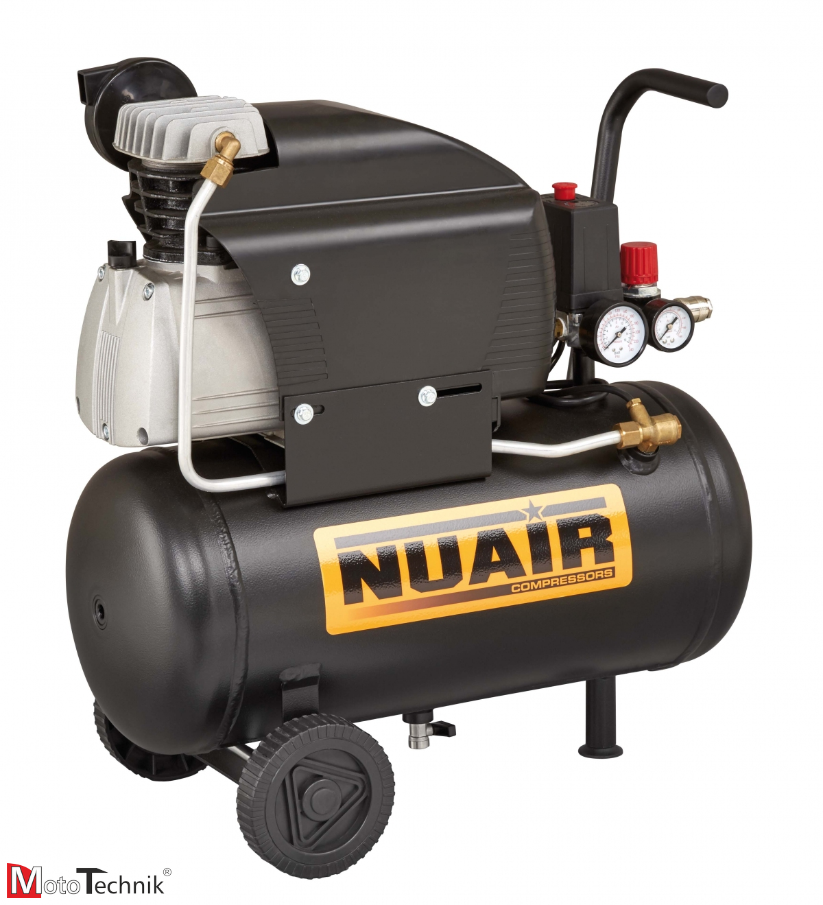 NUAIR FC2/24 Kompresor tłokowy (1,5 kW; 24 L) FCCC404NUB003
