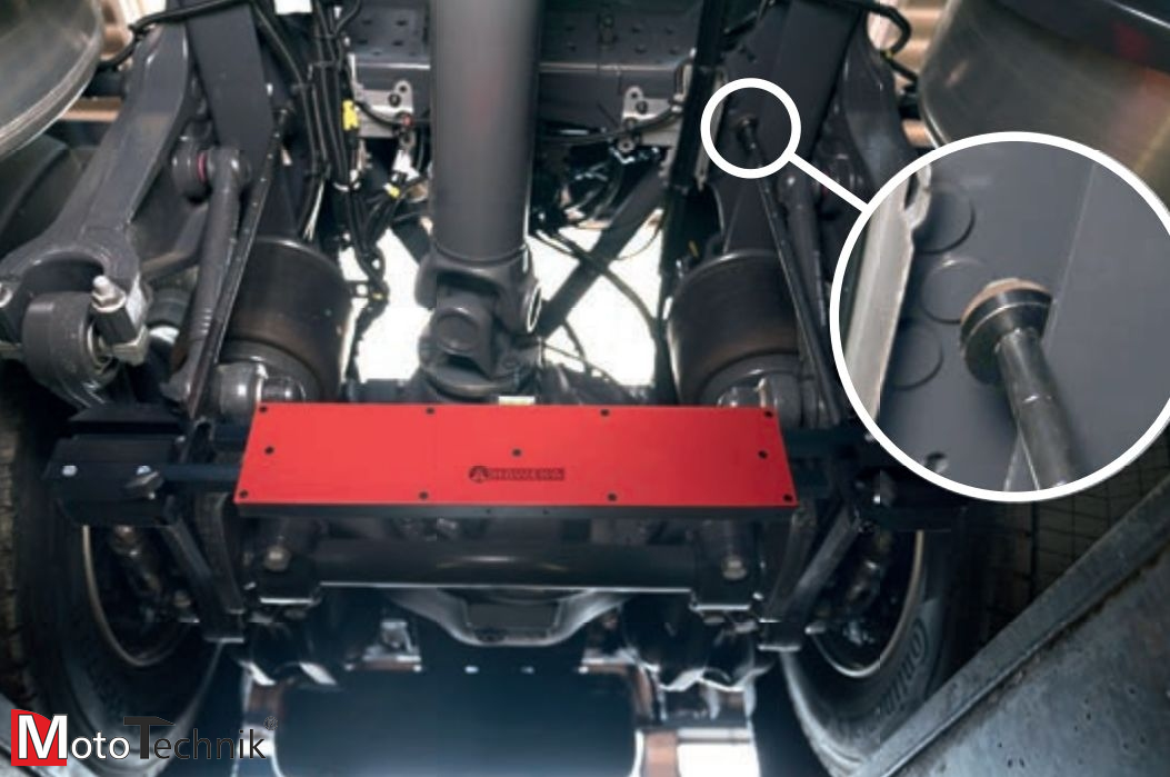 Urządzenie do pomiaru ram - HAWEKA - CMC4000 LKW (samodzielne)