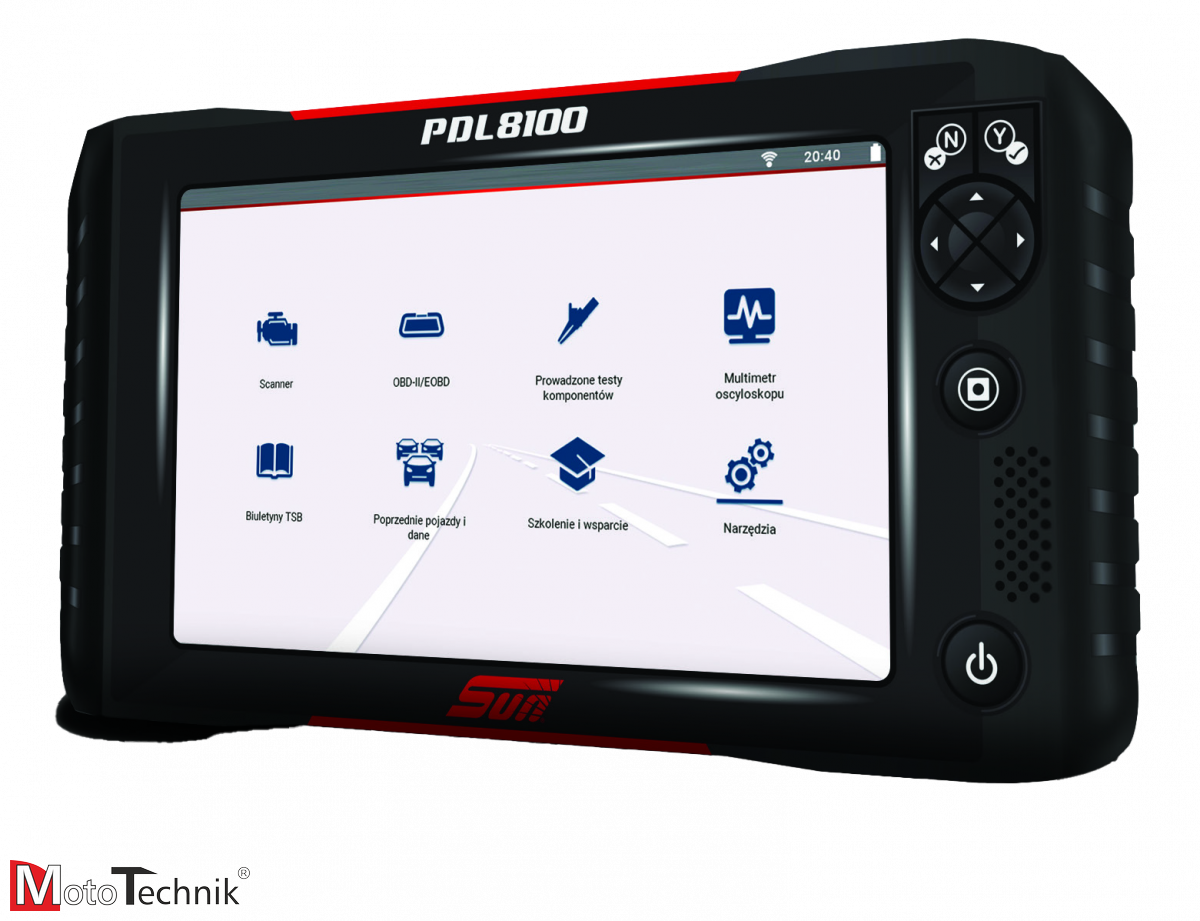 Inteligentny tester diagnostyczny SUN (Snap-on) PDL 8100