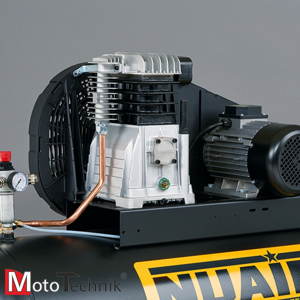 NUAIR B3800B/200 CM3 Kompresor tłokowy (2,2 kW; 200L) 36LA504NUB017