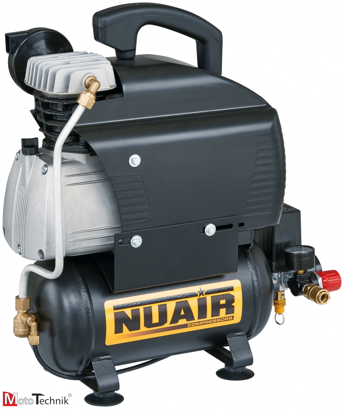 NUAIR FC2/6 Kompresor tłokowy (1,5 kW; 6L) FCBB404NUB002