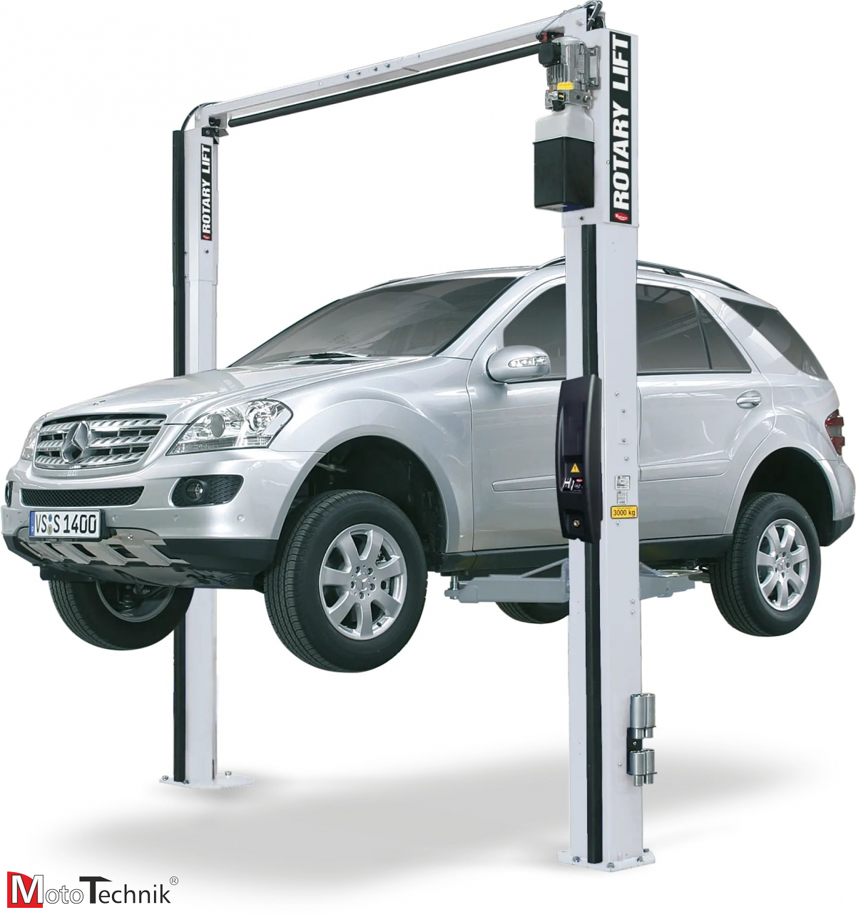 Podnośnik hydrauliczny 2-kolumnowy ROTARY SPOA3TS-5SC-EH2 (3,5 t.) sport cars