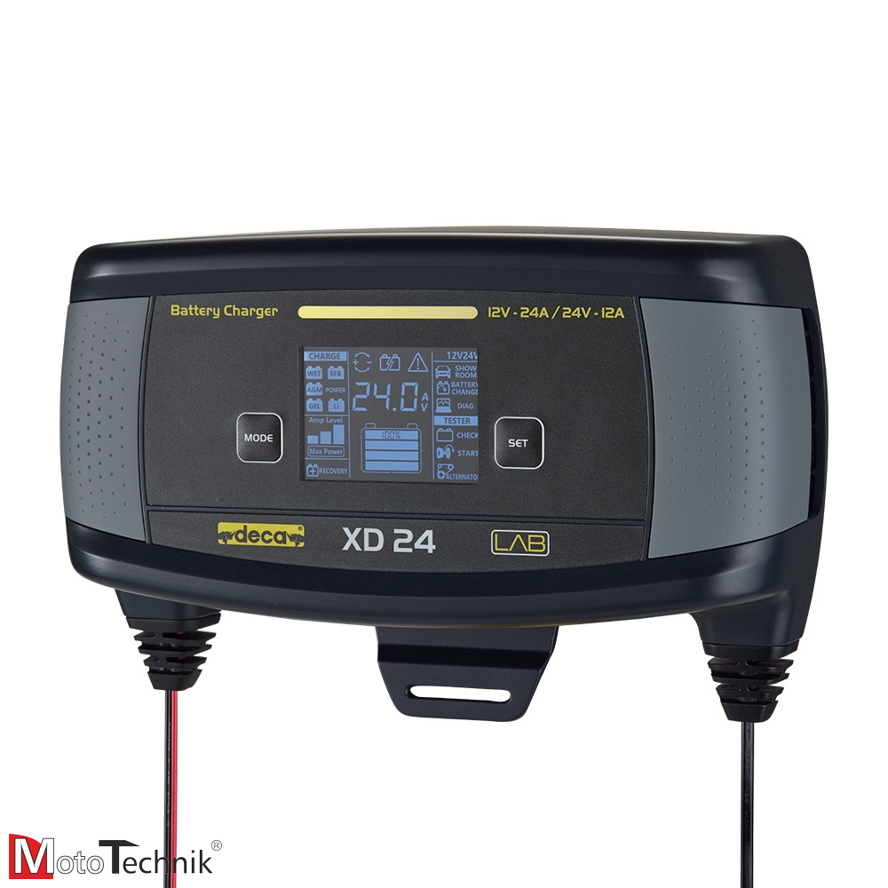 DECA - XD-24 - Ładowarka akumulatorów 12-24V